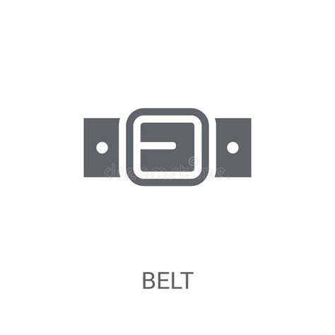 Car Fan Belt Icon Trendy Car Fan Belt Logo Concept On White Background