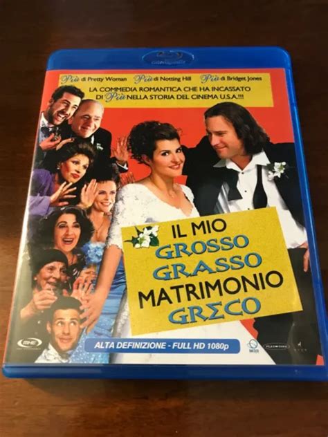 MY BIG FAT GREEK WEDDING Italian Version From Italy REGION B Blu Ray