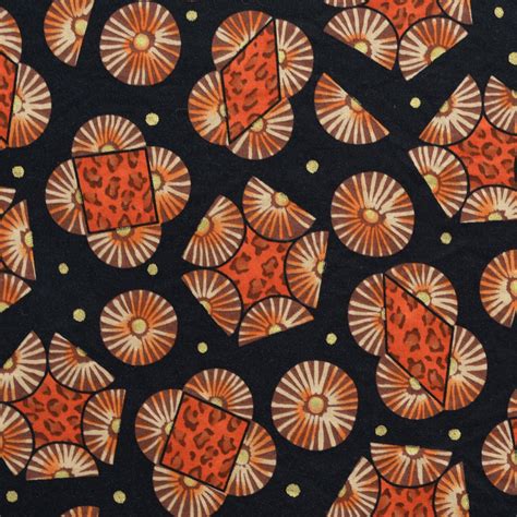 African Tribal Print Vintage Fabric By The Yard Peter Pan Fabric