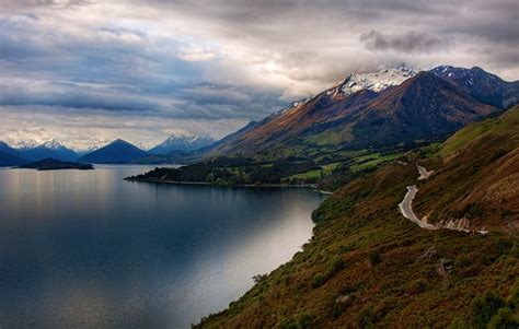 K Queenstown Scenery New Zealand Mountains Rivers HD Wallpaper Rare Gallery
