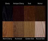 Types Of Wood Colors Photos