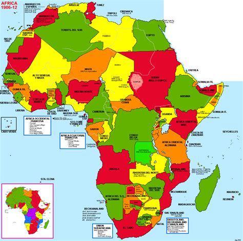 Modern Map Of Africa