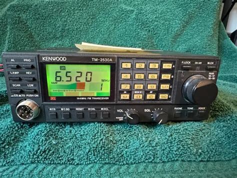 Kenwood Tm 2530a 2 Meter Vhf Ham Amateur Mobile Radio Transceiver 5500 Picclick