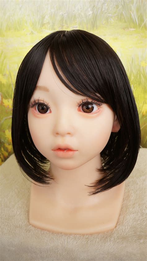 【超美品】waxdoll G58軟性シリコンヘッド 視点移動 肌色 ナチュラル シリコンヘッド単品 R Doll 中古リアルラブドール専門販売