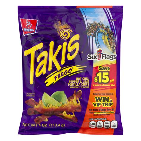 Barcel Takis Fuego Hot Chili Pepper Lime Tortilla Chips Oz Target My