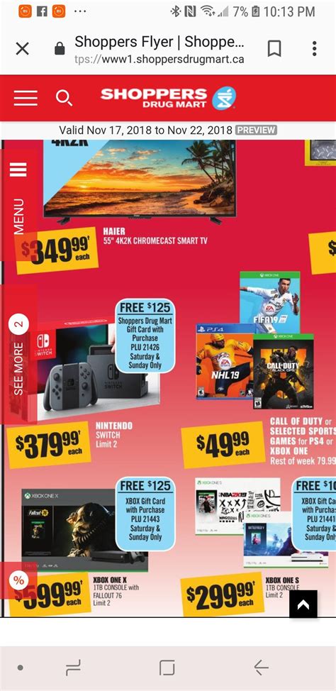 Card only valid for purchases at walmart retail stores in canada (excludes licensees). Nintendo Switch in Canada, $380 with $125 gift card at ...