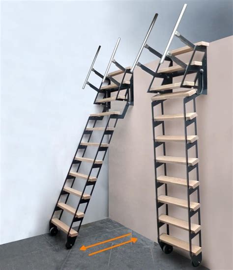 Foldable Stairs Design Livingroom