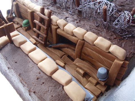 World War 1 Trenches Model