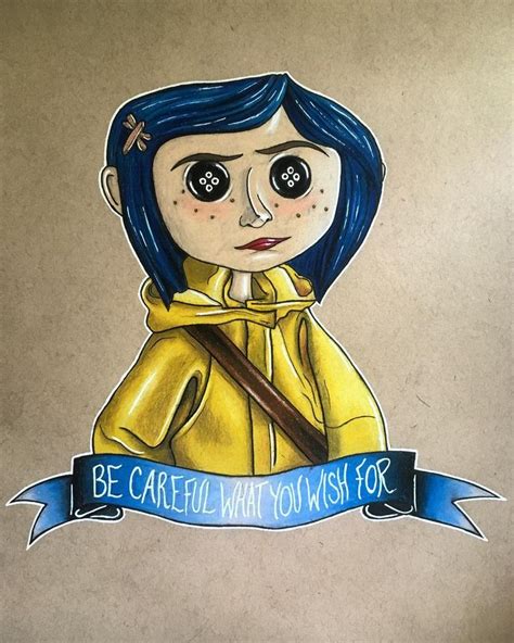 𝔄𝔪𝔶 ℌ𝔬𝔩𝔱🌿𝔄𝔯𝔱𝔦𝔰𝔱 On Instagram “coraline Is One Of My All Time Fave Films ️ I Used Prismacolor