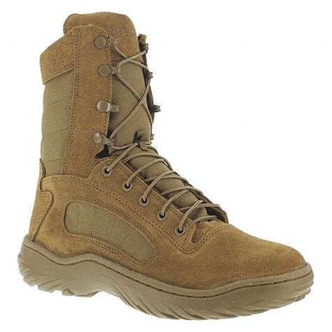 Reebok Tactical Boots Plain Brown Lace Up W 6 Militarytactical