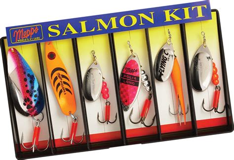 Salmon Kit Plain Lure Assortment Fishing Lure Mepps