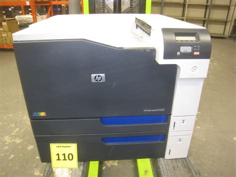 Why my hp color laserjet cp5225 driver doesn't work after i install the new driver? HP COLOUR LASERJET CP5225 A3 / A4 NETWORK LASER PRINTER. WITH TEST PRINT