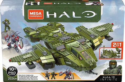 Buy Mega Construx Halo Infinite Vehicle Pelican Inbound Multicolor