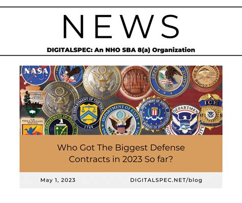 Defense Contracts As Of May 1st 2023 Winners And Losers Digitalspec