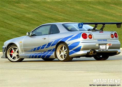 Fast And Furious Brians Skyline Amazing Wallpapers