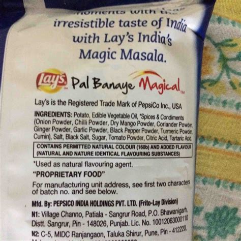 Pepsico Lays India Magic Masala - Foodnetindia: The First and Leading