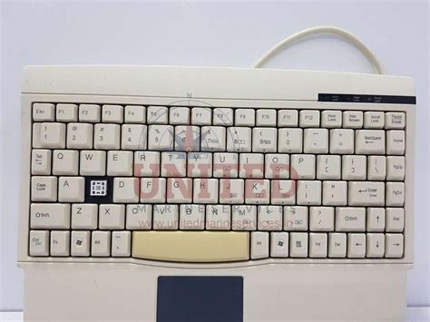 Solidtek Mini Ivory Usb Keyboard With Touchpad Kb Ack 540 United