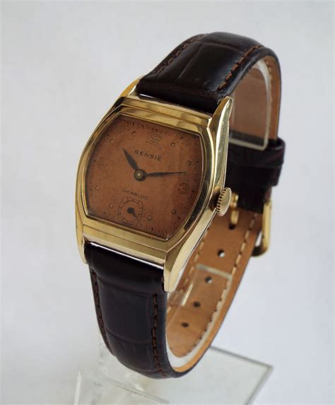 Mid Size 1950s Art Deco Rensie Wrist Watch 533065 Uk
