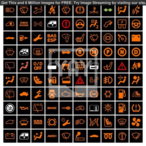 12 Car Warning Icons Images Car Dashboard Warning Lights Car