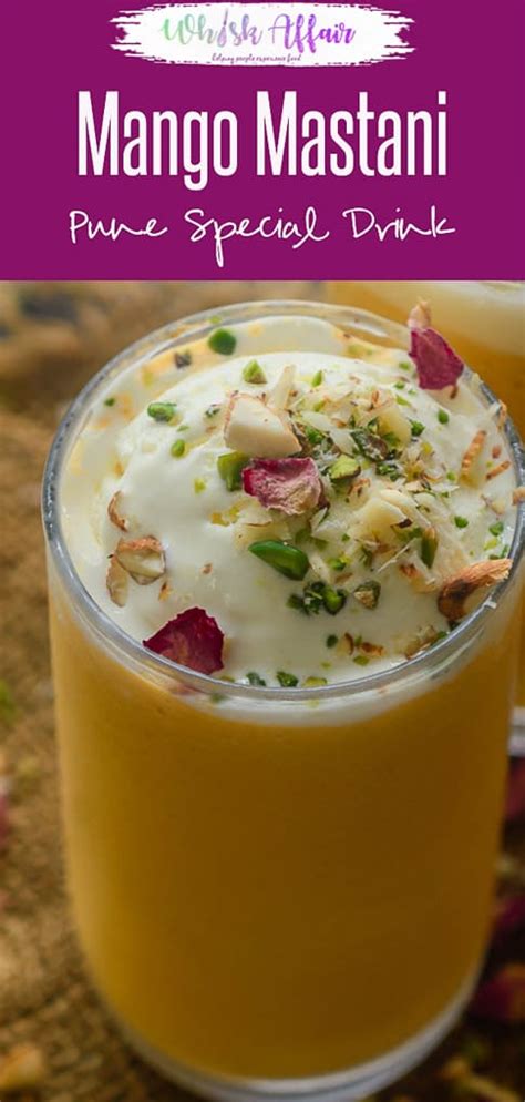 Punes Famous Mango Mastani Recipe Whiskaffair