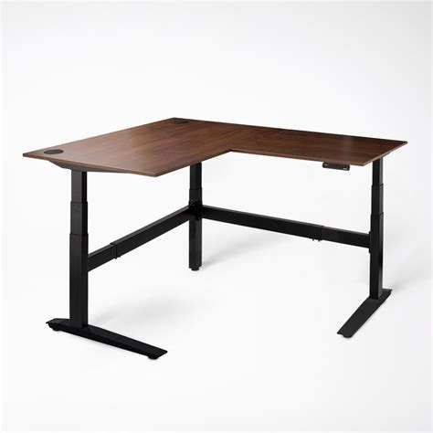 Jarvis L-Shaped Standing Desk | L shaped standing desk, Desk, Standing desk