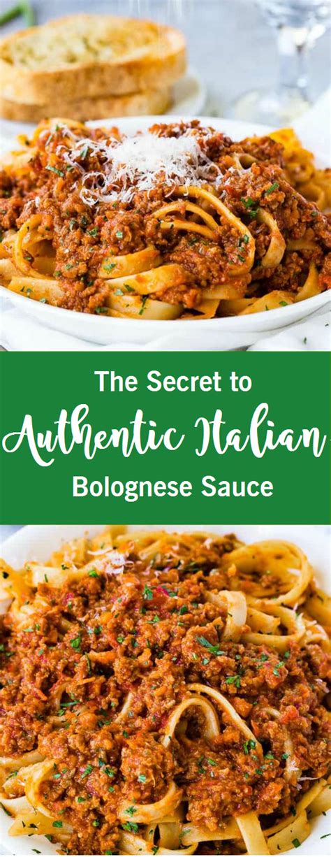 The Secret To Authentic Italian Bolognese Sauce Kitchen Spicy
