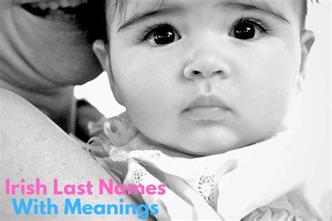Top Popular 100 Common Irish Last Names With Meanings Baby Names