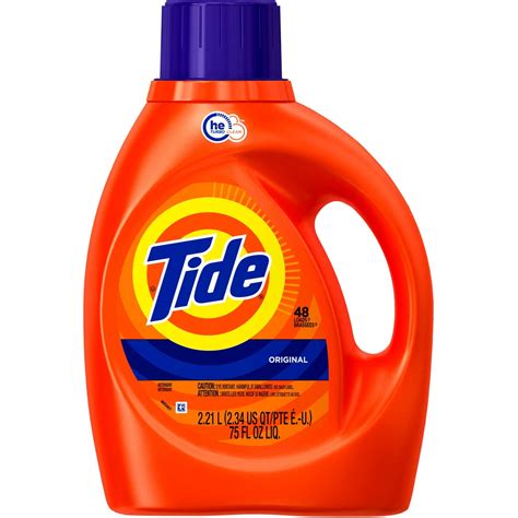 Tide Original Scent He Liquid Laundry Detergent 75 Oz. 48 Loads ...