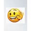 A OK Apple Emoji Poster By U7O5  Redbubble