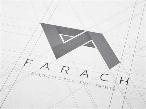 Farach Arquitectos│corporate And Brand Identity On Behance Logotipo De