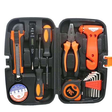 16 In 1 Multi Function Home Tool Kit Hand Tool Set Kit Screwdriver
