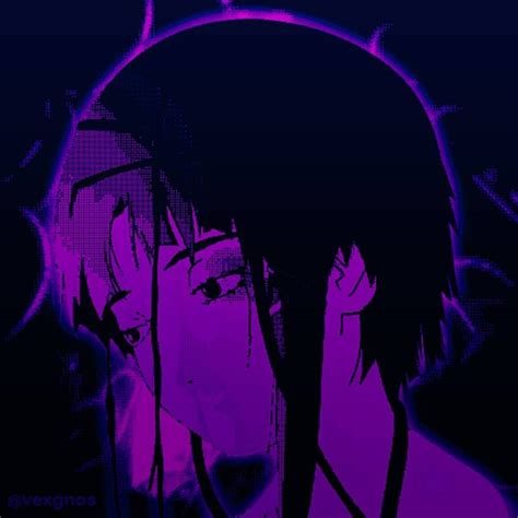 Purple Anime Pfp Purple Anime Girl Pfp Best 50 Sad Aesthetic Anime