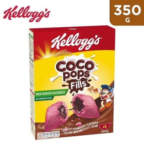 Buy Kelloggs Chocolate And Strawberry Coco Pops Fills 350 G توصيل