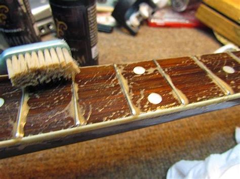 Both are valuable and must be cleaned regularly to ensure they maintain their deep tone. 3 Easy Ways to Clean and Condition Your Guitar Fretboard