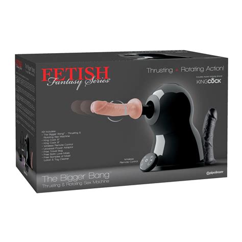 Fetish Fantasy The Bigger Bang Thrusting And Rotating Sex Machine