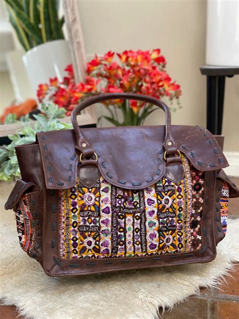 One Of A Kind Banjara Textile Bags Handcrafted With Love From India