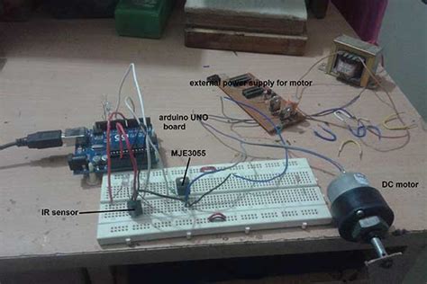 Ir Remote Controlled Dc Motor Using Arduino