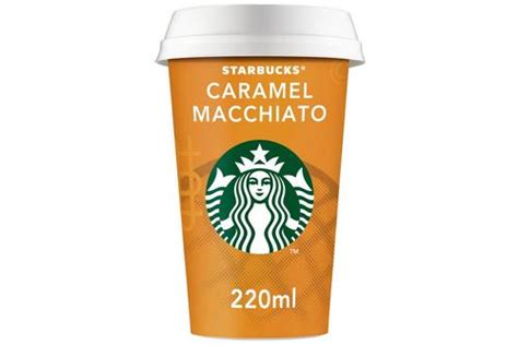 Starbucks Caramel Macchiato Flavoured Milk Iced Coffee 10 X 220ml