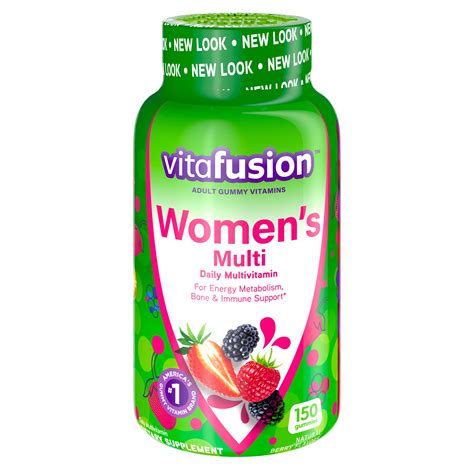 Vitafusion Womens Daily Multivitamin Formula Gummy Vitamins Mixed