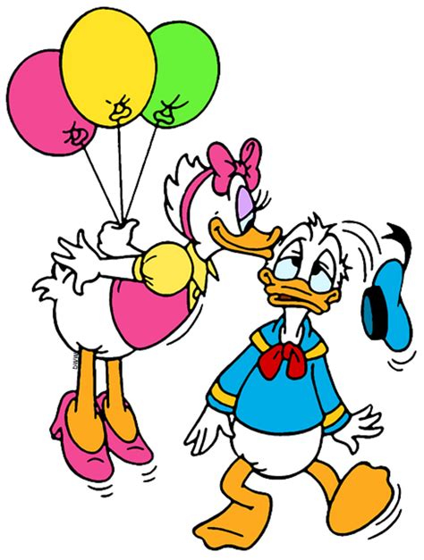 Donald Duck And Daisy Duck Kissing Drawing