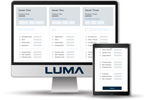 Luma Compare Structured Products Luma Financial Technologies