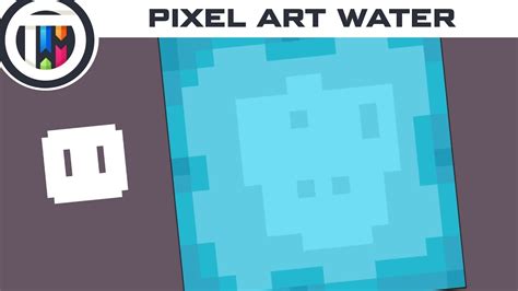 Pixel Art Tutorial How To Animate Water Youtube