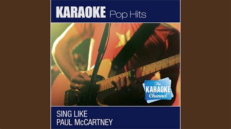 My Love In The Style Of Paul Mccartney Karaoke Lead Vocal Version