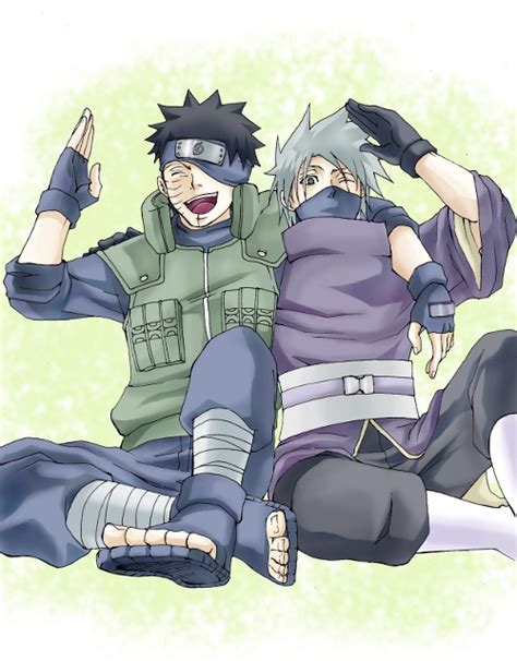 Kakashi Hatake And Obito Uchiha Kakashi Fan Art 36506589 Fanpop