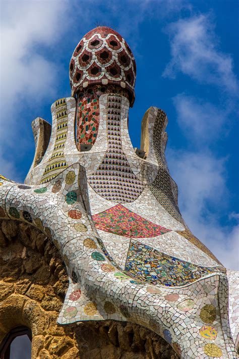 Gaudis Park Güell Entrance Confection Gaudi Architecture Gaudi Art
