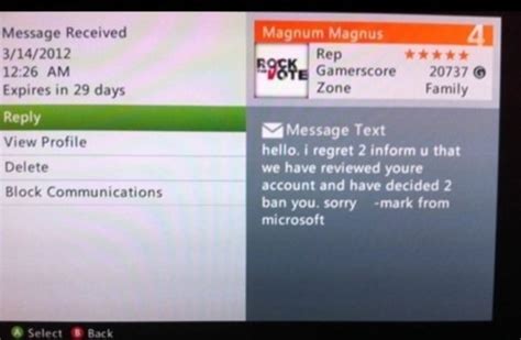 Funny Xbox Live Messages Fun