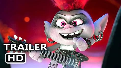 Trolls 2 World Tour Official Trailer 2020 Animation Movie Hd Youtube