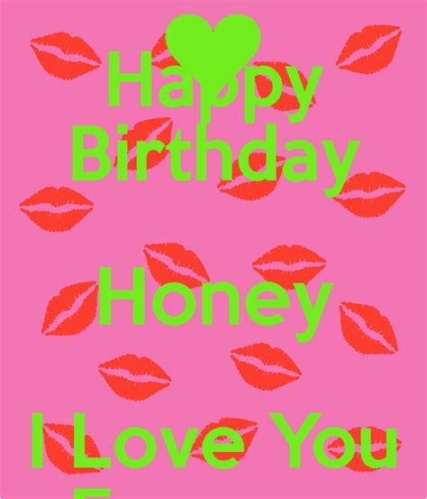 Happy Birthday Honey Quotes Birthdaybuzz