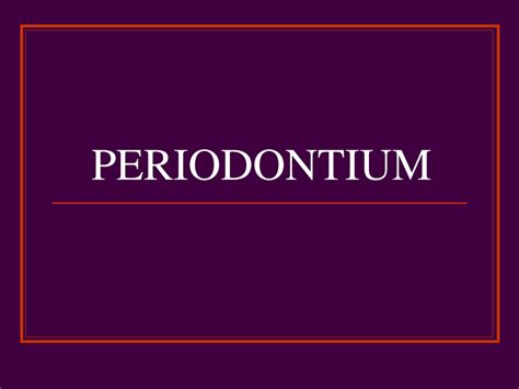 Ppt Periodontium Powerpoint Presentation Free Download Id9308624