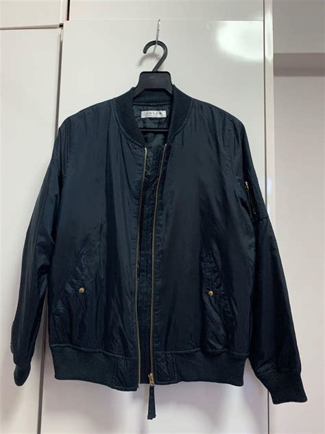 Navy Blue Bomber Jacket Womens Fashion Coats Jackets And Outerwear